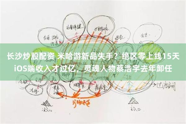 长沙炒股配资 米哈游新品失手？绝区零上线15天iOS端收入才过亿，灵魂人物蔡浩宇去年卸任