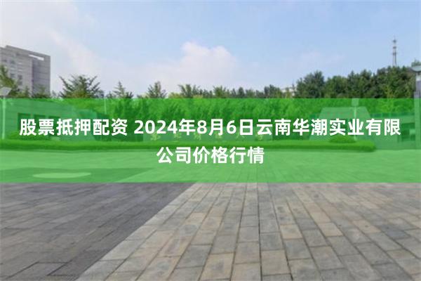 股票抵押配资 2024年8月6日云南华潮实业有限公司价格行情