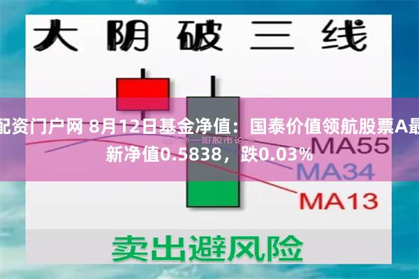 配资门户网 8月12日基金净值：国泰价值领航股票A最新净值0.5838，跌0.03%